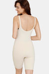 Zivame All Day Light Weight Shaping Bodysuit With Legs - Oyster White — thumbnail 4